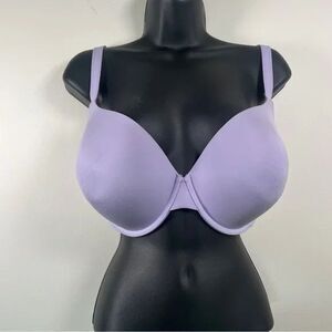 Camio Mio LILAC PURPLE LIGHTLY PADDED-LINED-FULL COVERAGE UNDERWIRE BRA 40D NWOT